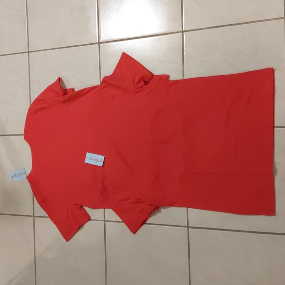 Kids Red Emoji Faced T-shirts - Picture 2 of 3